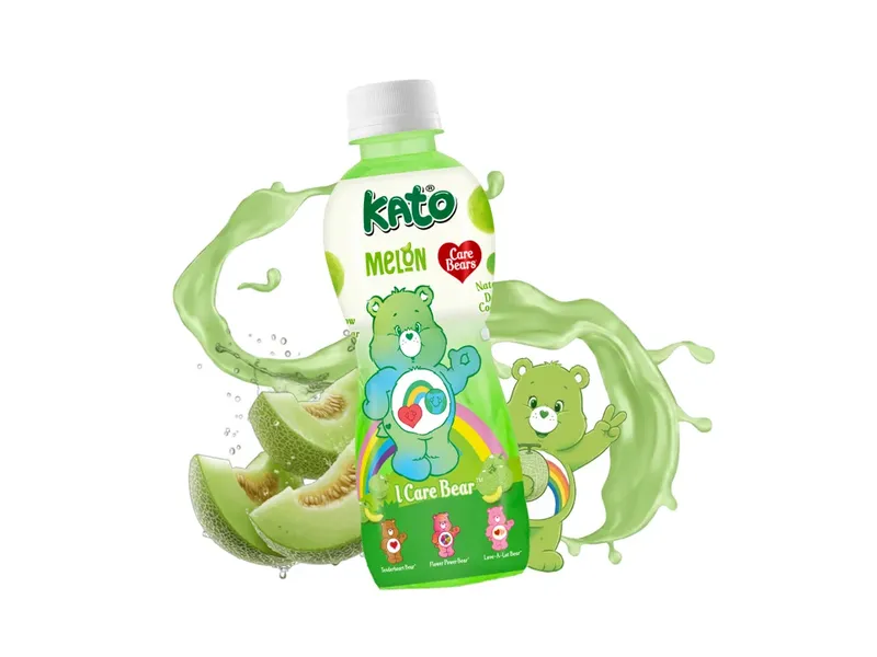 Kato Care Bears Melon With Nata De Coco 24 x 320ml