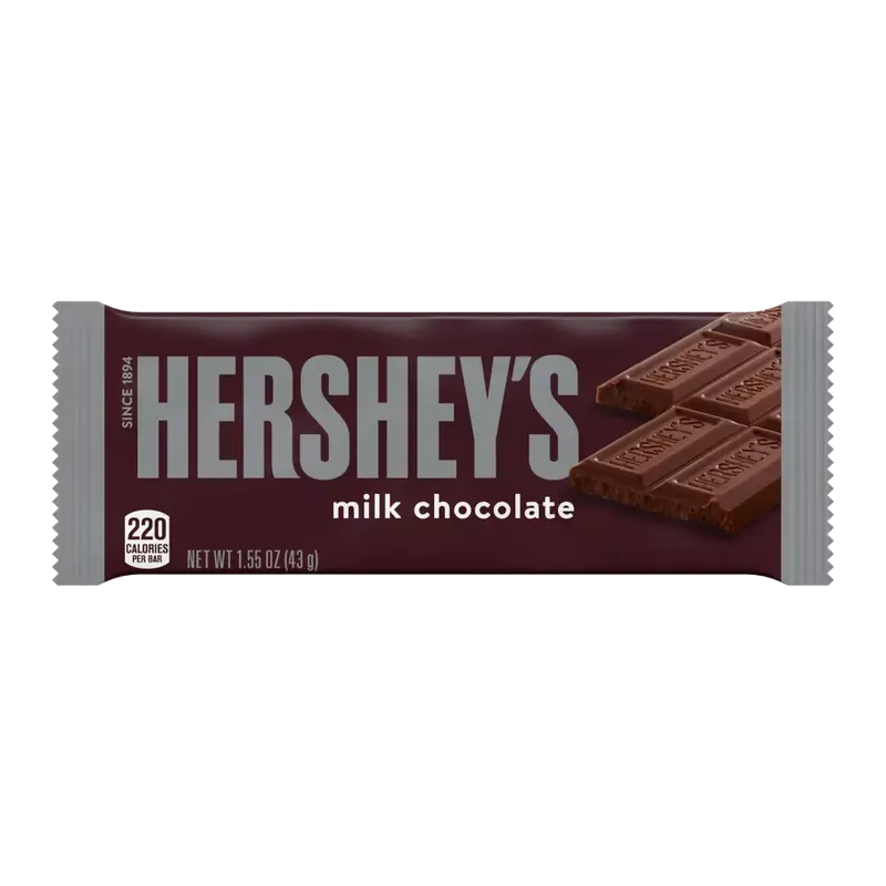 Hershey's Milk Chocolate Bar 36 x 43g