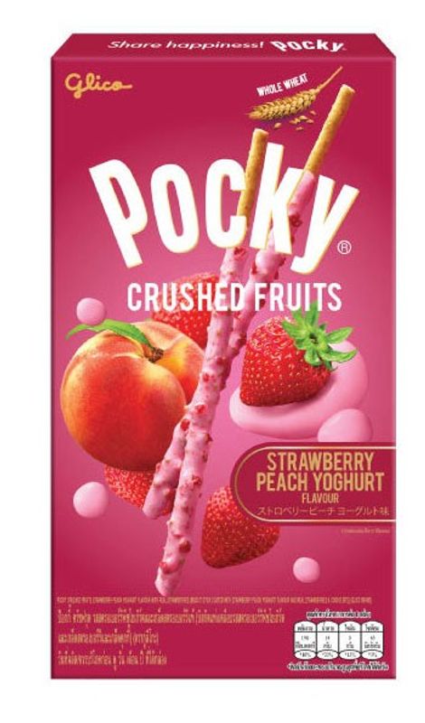 Pocky - Strawberry Peach Yoghurt 10 x 38g