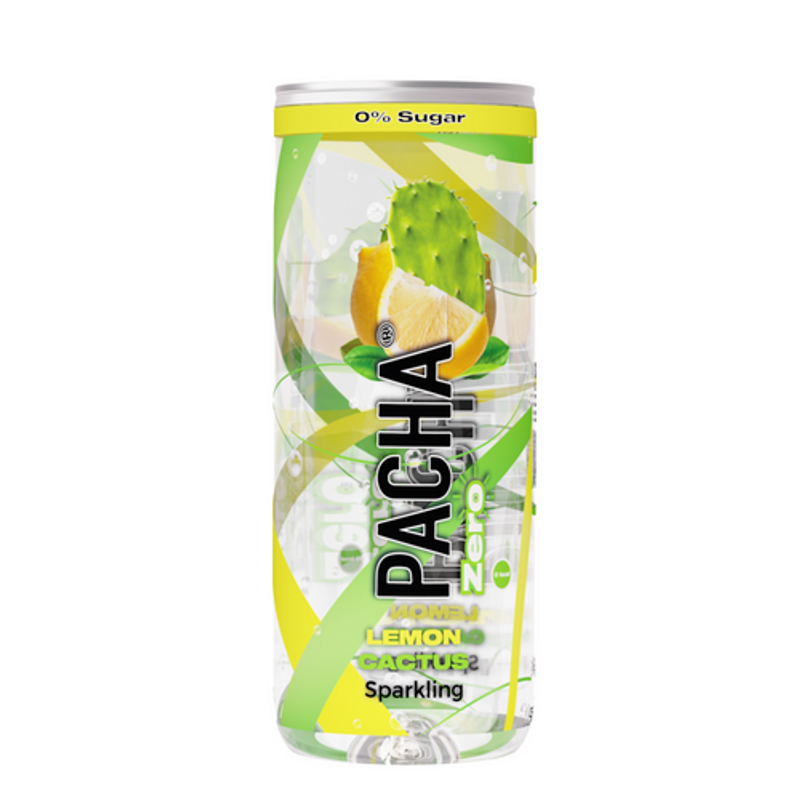 Pacha - Lemon Cactus Zero 24 x 250ml