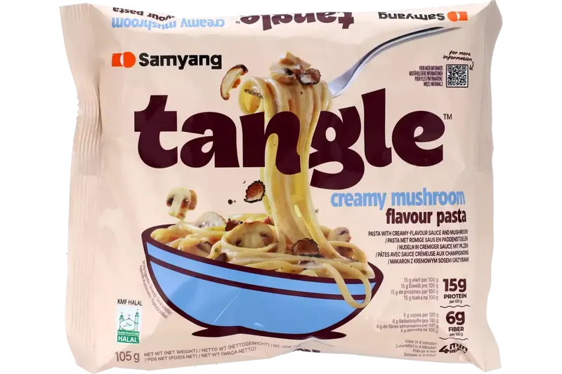 Samyang Tangle Creamy Mushroom Flavor Pasta 20x105g