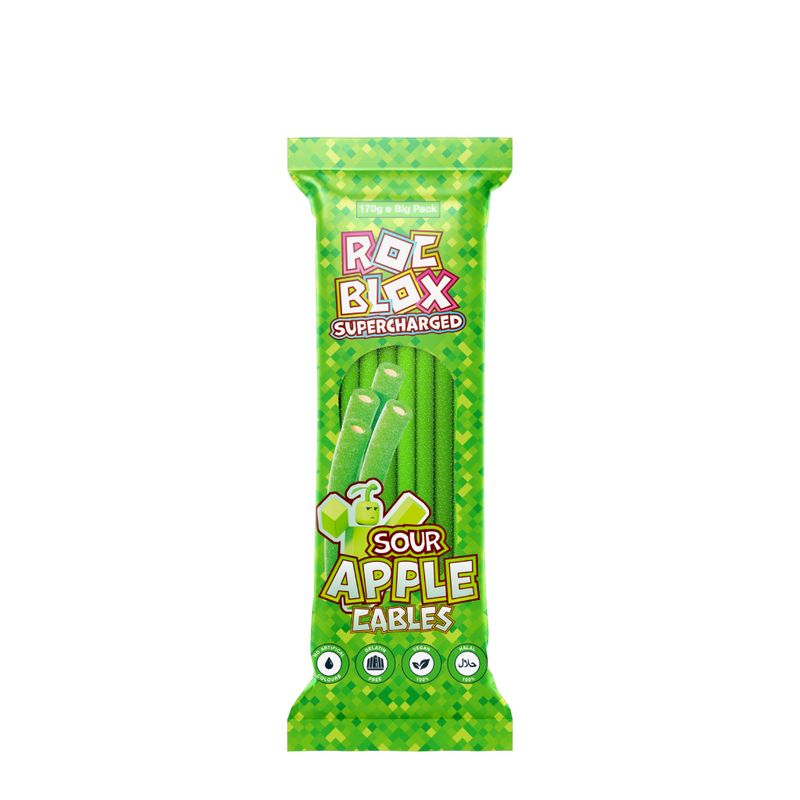 RocBlox Sour Apple Cables 12 x 170g