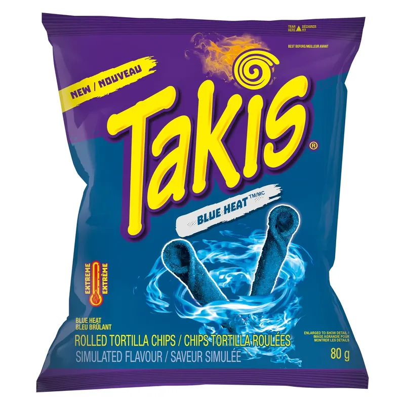 Takis Blue Heat 18 x 80g