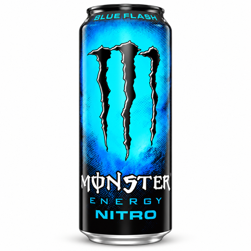 Monster Energy Nitro - Blue Flash 12 x 500ml