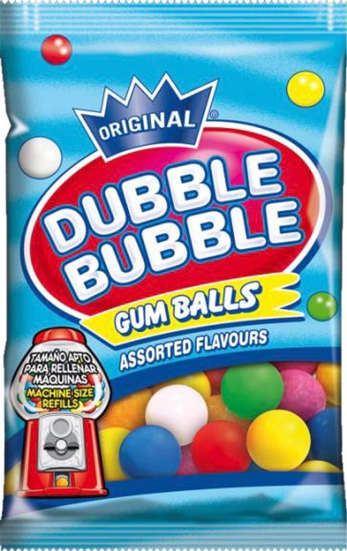 Dubble Bubble Gum Balls 12 x 90g