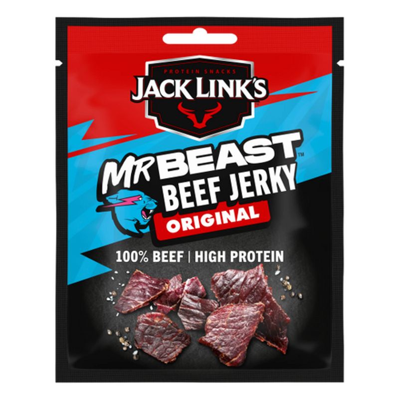 Jack Links MrBeast Original Beef Jerkey 12 x 60g