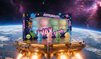Nubbee - Astronauts Wax Candy 12 x 40g