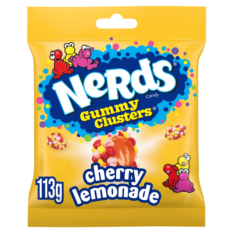 Nerds Gummy Clusters Cherry Lemonade 10 x 113g