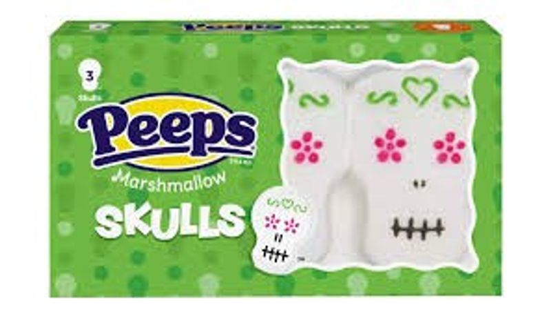 Peeps Marsmallow Skulls 12 x 85g