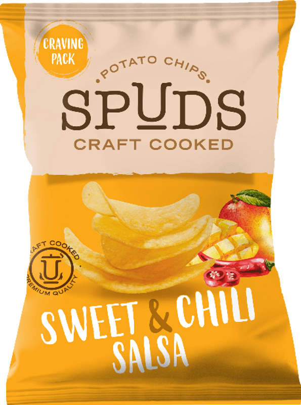Spuds Craft Cooked Sweet & Chili Salsa 12 x 145g