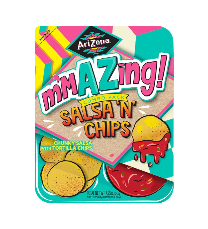 mM’AZing Salsa 'n' Chips Tray Pack 12 x 134,6g
