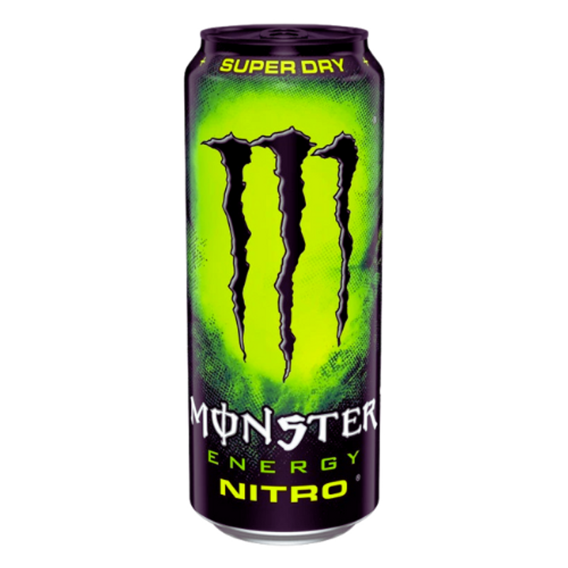 Monster Nitro Super Dry Green 12 x 500ml