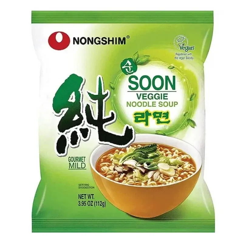 Nongshim -  Soon Veggie Noodles  20 x 112G