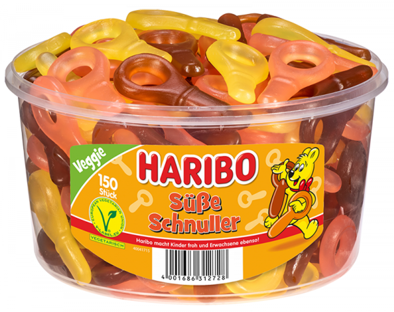 Haribo - Süsse Schnuller (veggie) 1350g