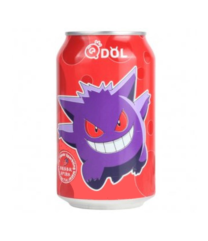 Qdol Pokemon Soda Strawberry 24 x 330ml