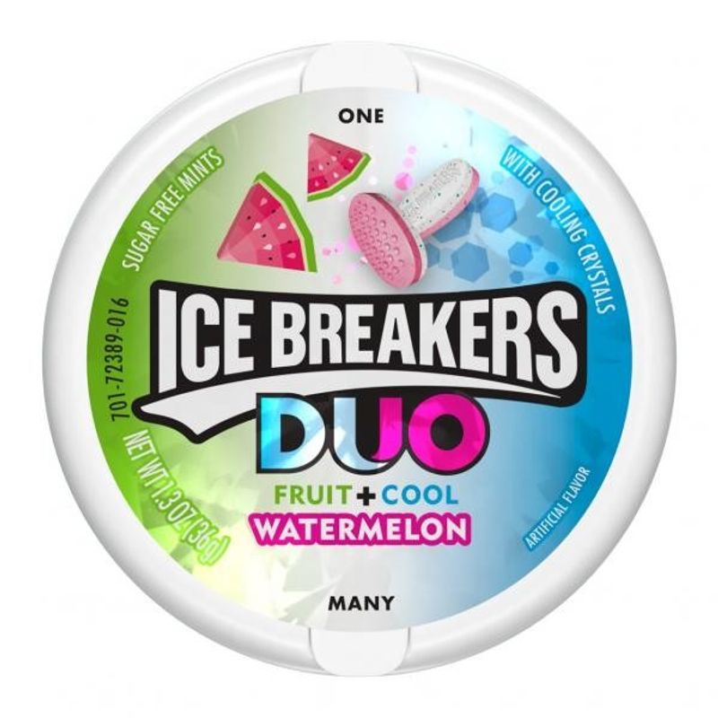 Ice Breakers Duo Mint Watermelon 8 x 36g