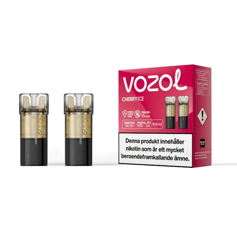 Vozol Pod - Cherry Ice 2pack - 10mg/ml - 1dfp