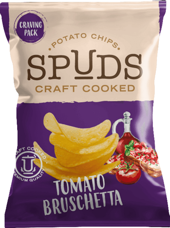 Spuds Craft Cooked Tomato & Bruschetta 12 x 145g
