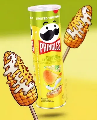Pringles Mexican Street Corn Flavor 14 x 156g US