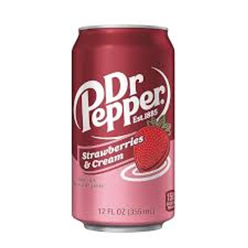 Dr Pepper - Strawberry & Cream 24 x 355ml