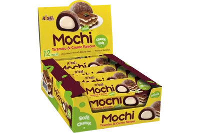 Royal Family Mochi Mini -Tiramisu & Creme 12 x 40g