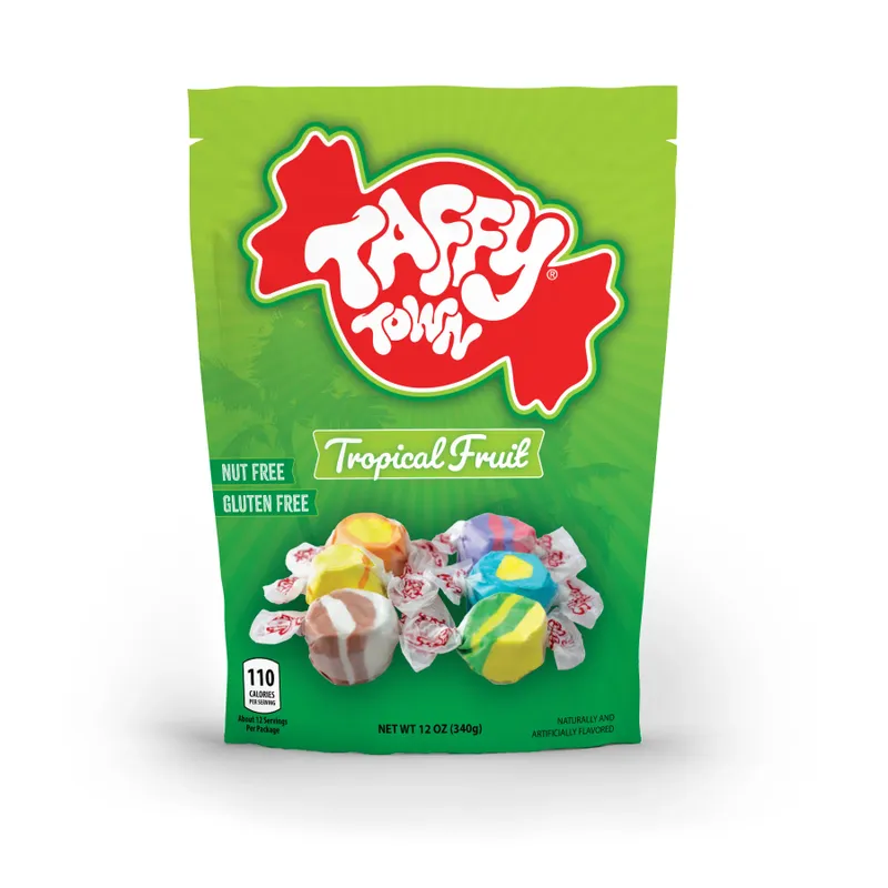 Taffy Town Tropical Fruit Mix Bag 12 x 99g