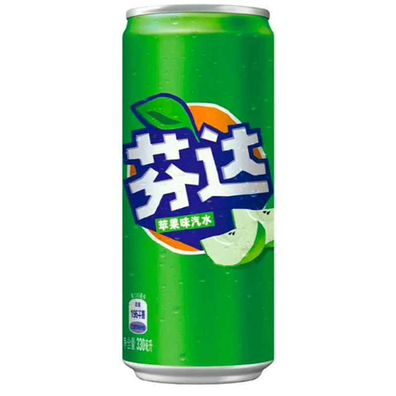 Fanta - Green Apple 24 x 330ml CN