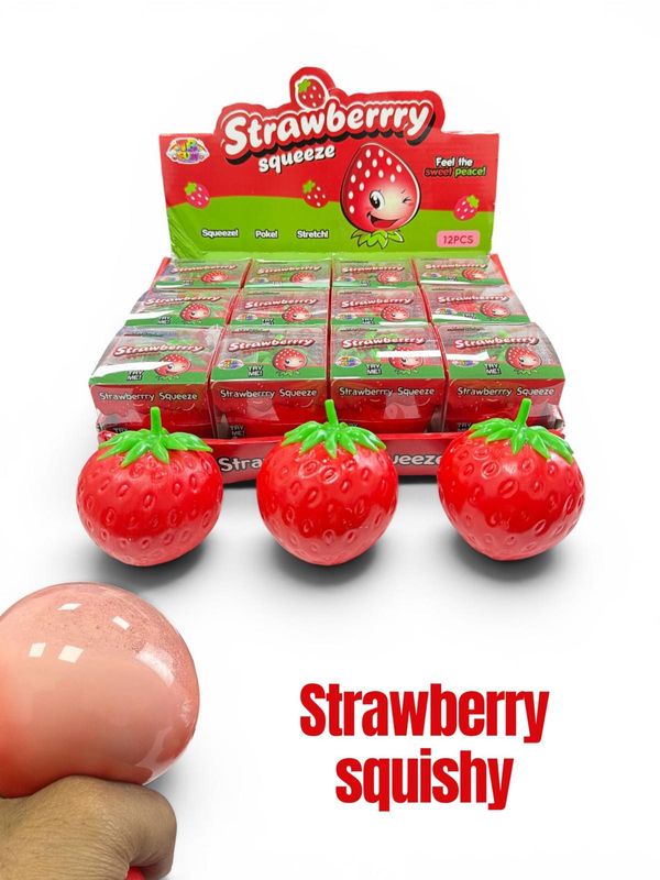 Squishy Strawberry x 12