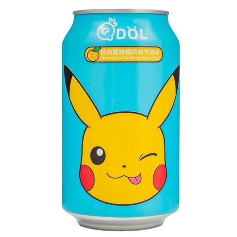 Qdol Pokemon Soda Tangerine (citrus) 24 x 330ml