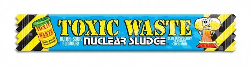 Toxic Waste - Nucler Sludge Chew Bar Blue Raspberry  50 x 20g