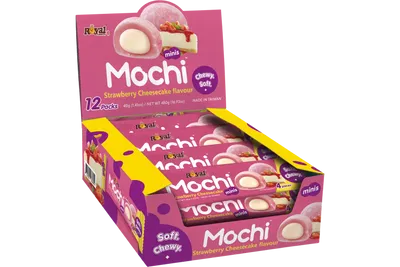 Royal Family Mochi Mini - Strawberry Cheese Cake 12 x 40g