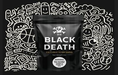 Black Death - Ultra Sour 12 x 135g