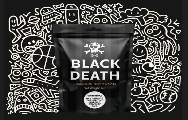Black Death - Ultra Sour 12 x 135g