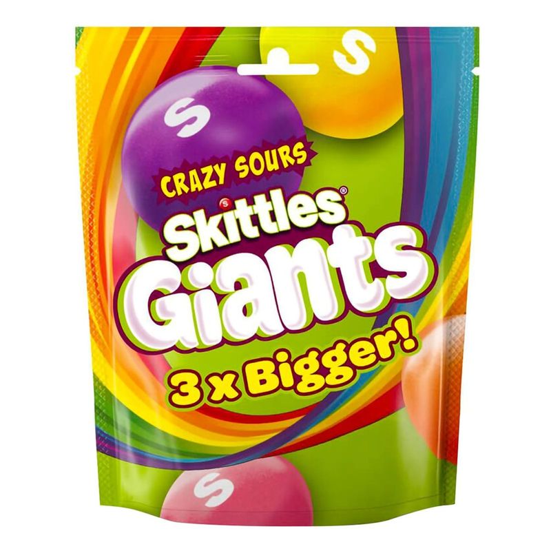 Skittles - Sours Giants 15 x 132g