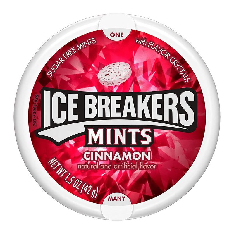 Ice Breakers Cinnamon Mints 8 x 42g