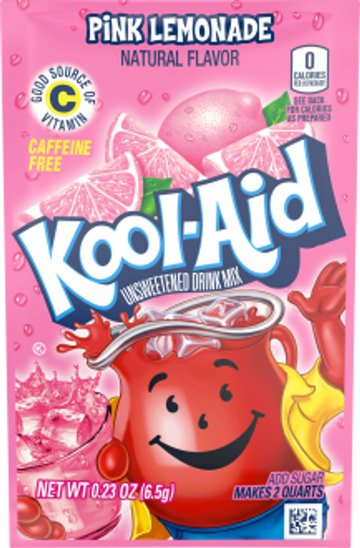 Kopia Kool Aid Unsweetened Pink Lemonade 48 x 7g