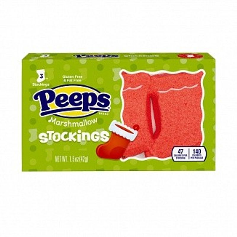 Peeps Marshmallow Stockings 3-Pack (24 x 42g)