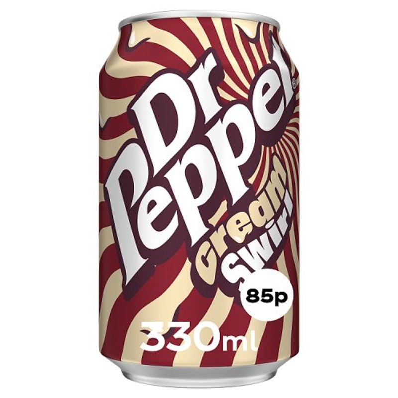 Dr Pepper - Cream Swirl 24 x 330ml