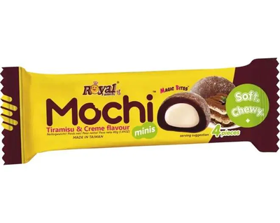 Royal Family Mochi Mini -Tiramisu & Creme 12 x 40g