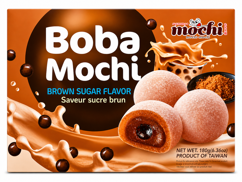 Boba Mochi Brown Suger 12 x 180g