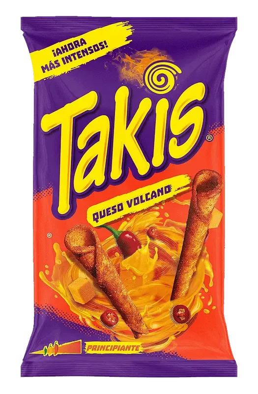 Takis Queso Vulcano 18 x 100g (EUR)