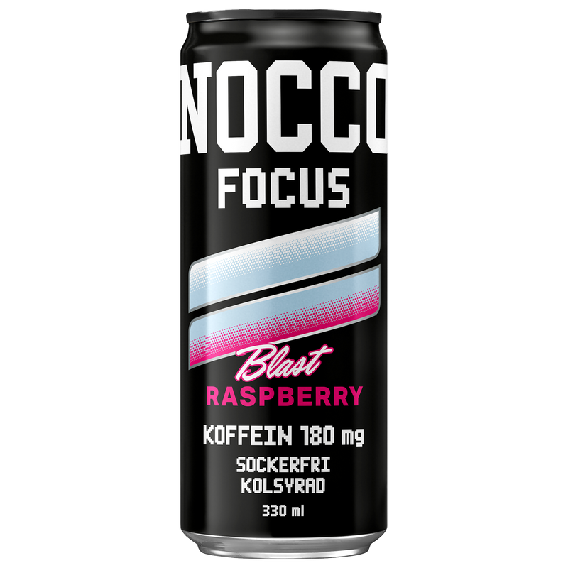 24 x Nocco Raspberry Blast 330 ml