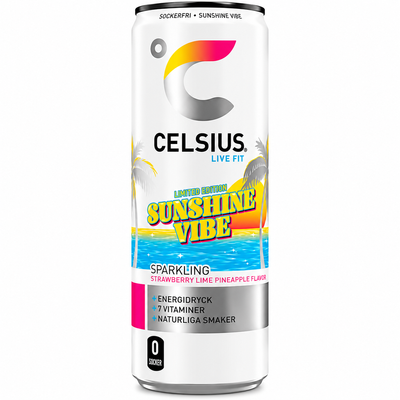 24 x CELSIUS Sunshine Vibe 355 ml