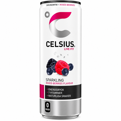 24 x CELSIUS Mixed Berries 355 ml