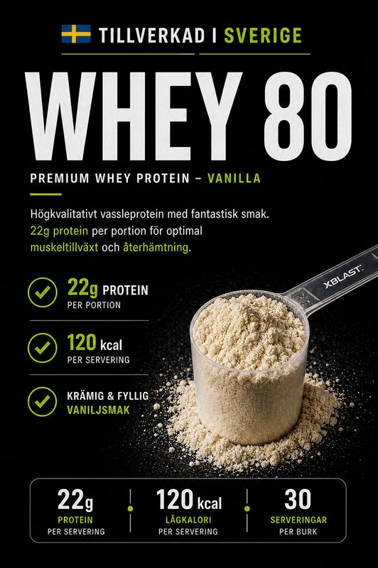 Xblast Whey Protein Vanilla