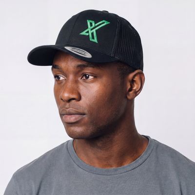 Keps X Edition Black  Trucker 3D Brodyr