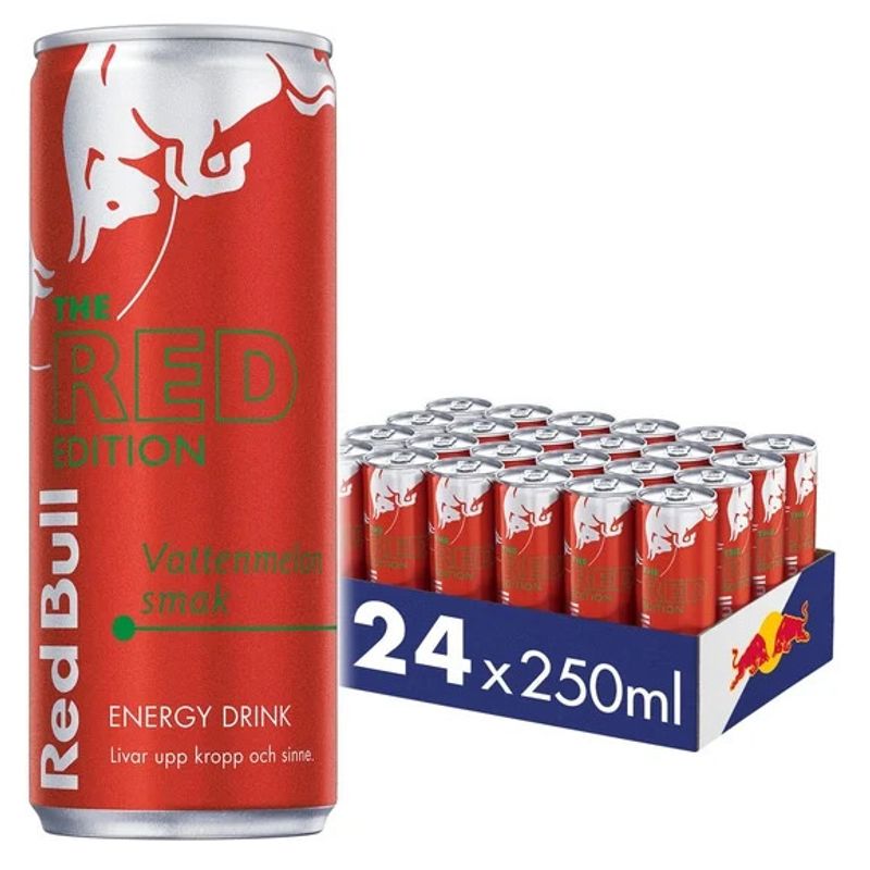 Limited Edition 24 x RED BULL Vattenmelon 250 ml