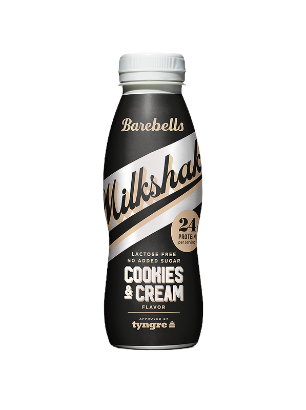 8 x Barebells Coockies & Cream Milkshake 330 ml