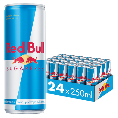 24 x Red Bull Energidryck Sockerfri 250 ml