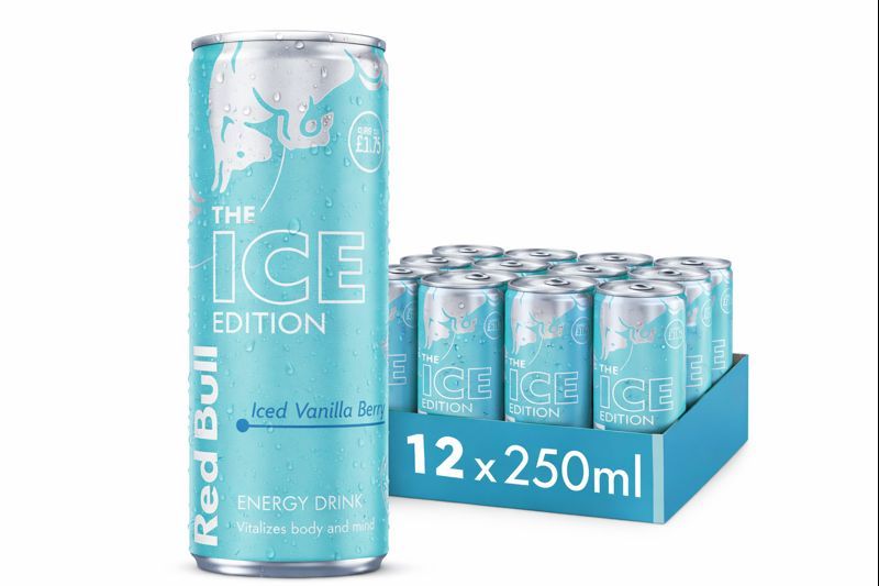 Limited Edition 12 x Red Bull ICE edition Iced Vanilla Berry 250 ml